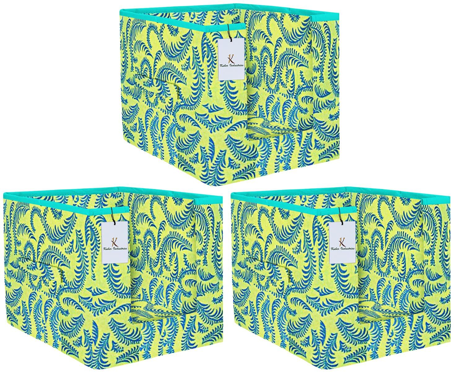 Kuber Industries Metalic Printed 3 pc Non Woven Shirt Stacker Wardrobe Organizer Set (Green) - CTHH16578
Kuber Industries Metalic Printed 3 pc Non Woven Shirt Stacker Wardrobe Organizer Set (Green) - CTHH16578