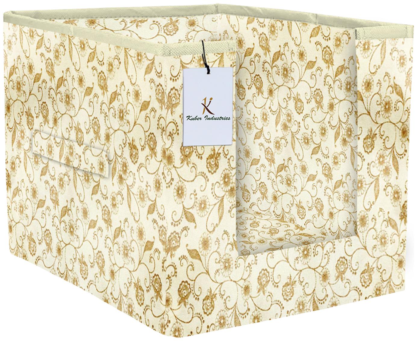 Kuber Industries Metalic Printed Non Woven Shirt Stacker Wardrobe Organizer Set (Brown) - CTHH16586
Kuber Industries Metalic Printed Non Woven Shirt Stacker Wardrobe Organizer Set (Brown) - CTHH16586