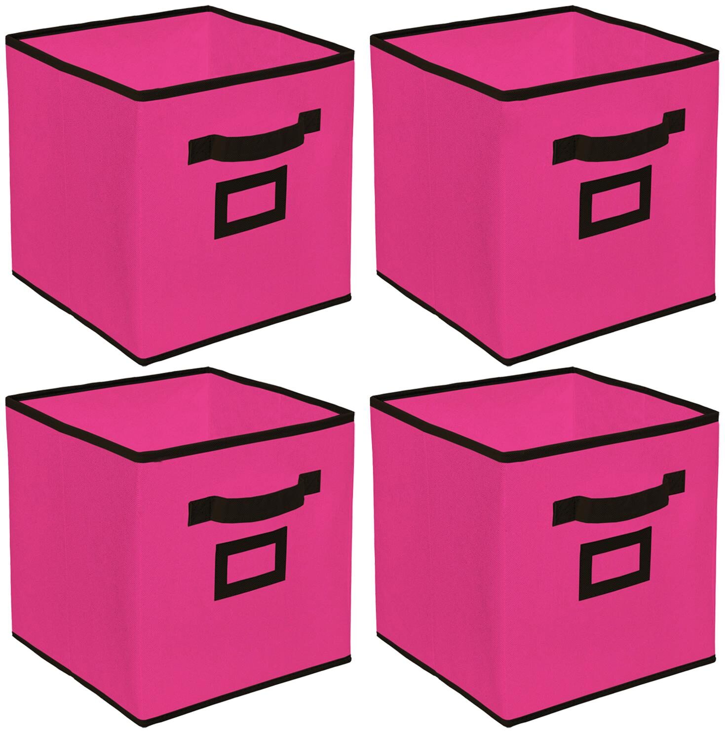 Kuber Industries Non Woven 4 pcs Large Foldable Storage Organiser Cubes Boxes (Pink) - CTHH16955
Kuber Industries Non Woven 4 pcs Large Foldable Storage Organiser Cubes Boxes (Pink) - CTHH16955