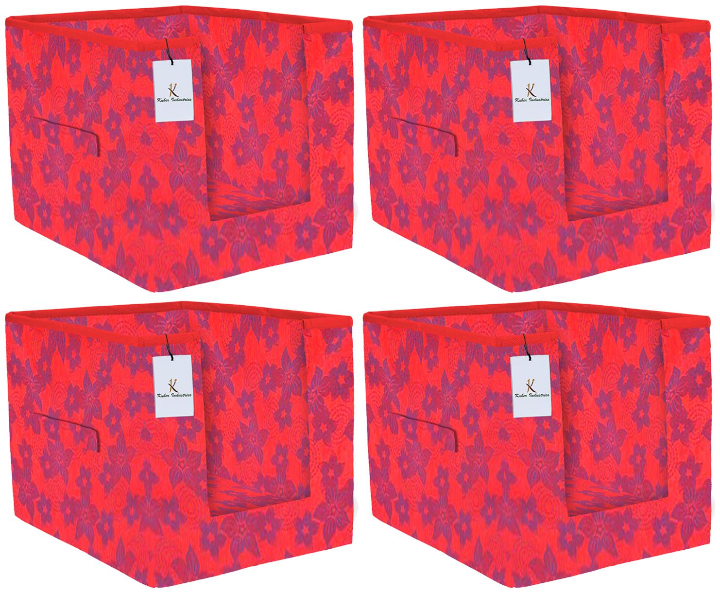 Kuber Industries Metalic Printed 4 pc Non Woven Shirt Stacker Wardrobe Organizer Set (Red) - CTHH16599
Kuber Industries Metalic Printed 4 pc Non Woven Shirt Stacker Wardrobe Organizer Set (Red) - CTHH16599