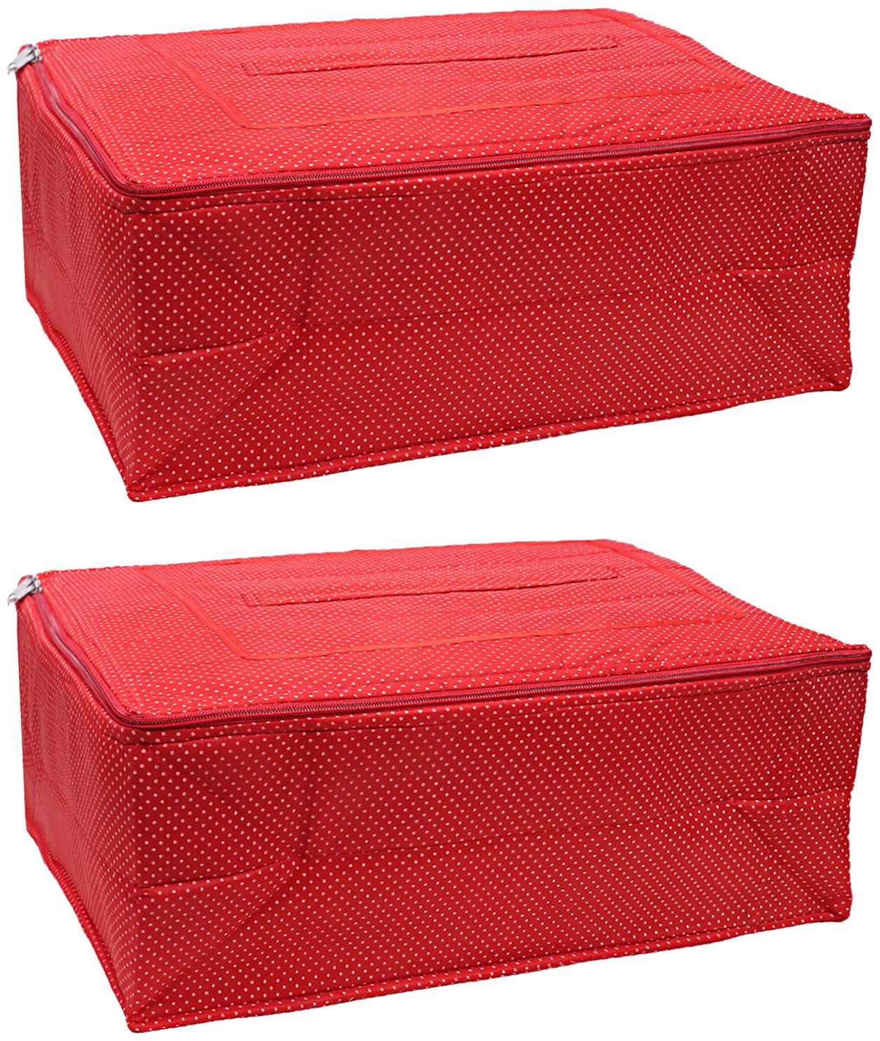 Kuber Industries Cotton 2 Pieces Polka Dots Saree Cover with Handle (Red)- CTHH12763
Kuber Industries Cotton 2 Pieces Polka Dots Saree Cover with Handle (Red)- CTHH12763