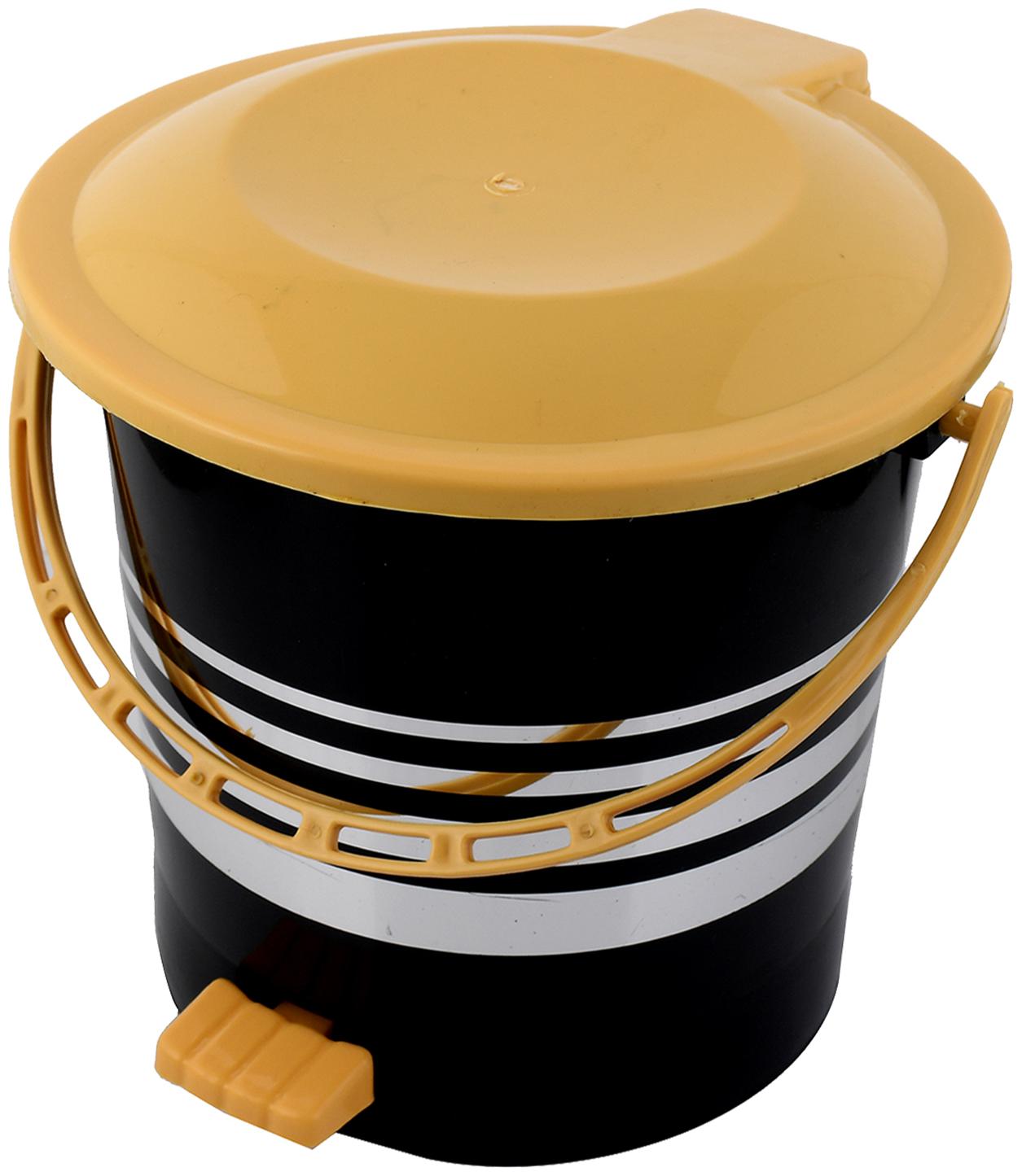 Kuber Industries Plastic Dustbin Garbage Bin with Handle 10 L (Yellow) - CTHH17388
Kuber Industries Plastic Dustbin Garbage Bin with Handle 10 L (Yellow) - CTHH17388