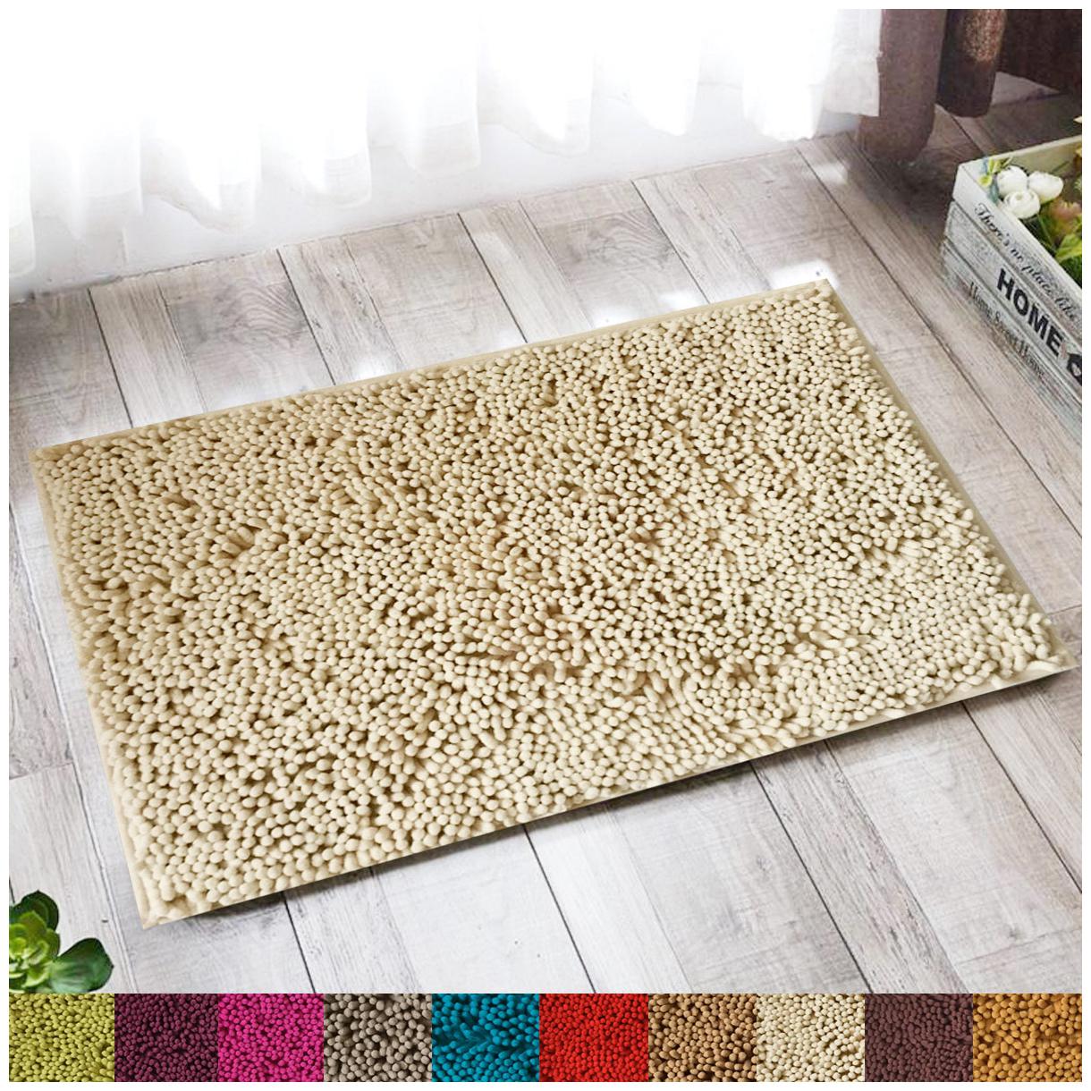 Lushomes Chenille Angora Thick and fluffy 2200 GSM bathmat with High Pile Microfiber with Synthetic backing Super Absorbent (12 x 18 30 x 45 cms Single Pc)
Lushomes Chenille Angora Thick and fluffy 2200 GSM bathmat with High Pile Microfiber with Synthetic backing Super Absorbent (12 x 18 30 x 45 cms Single Pc)
