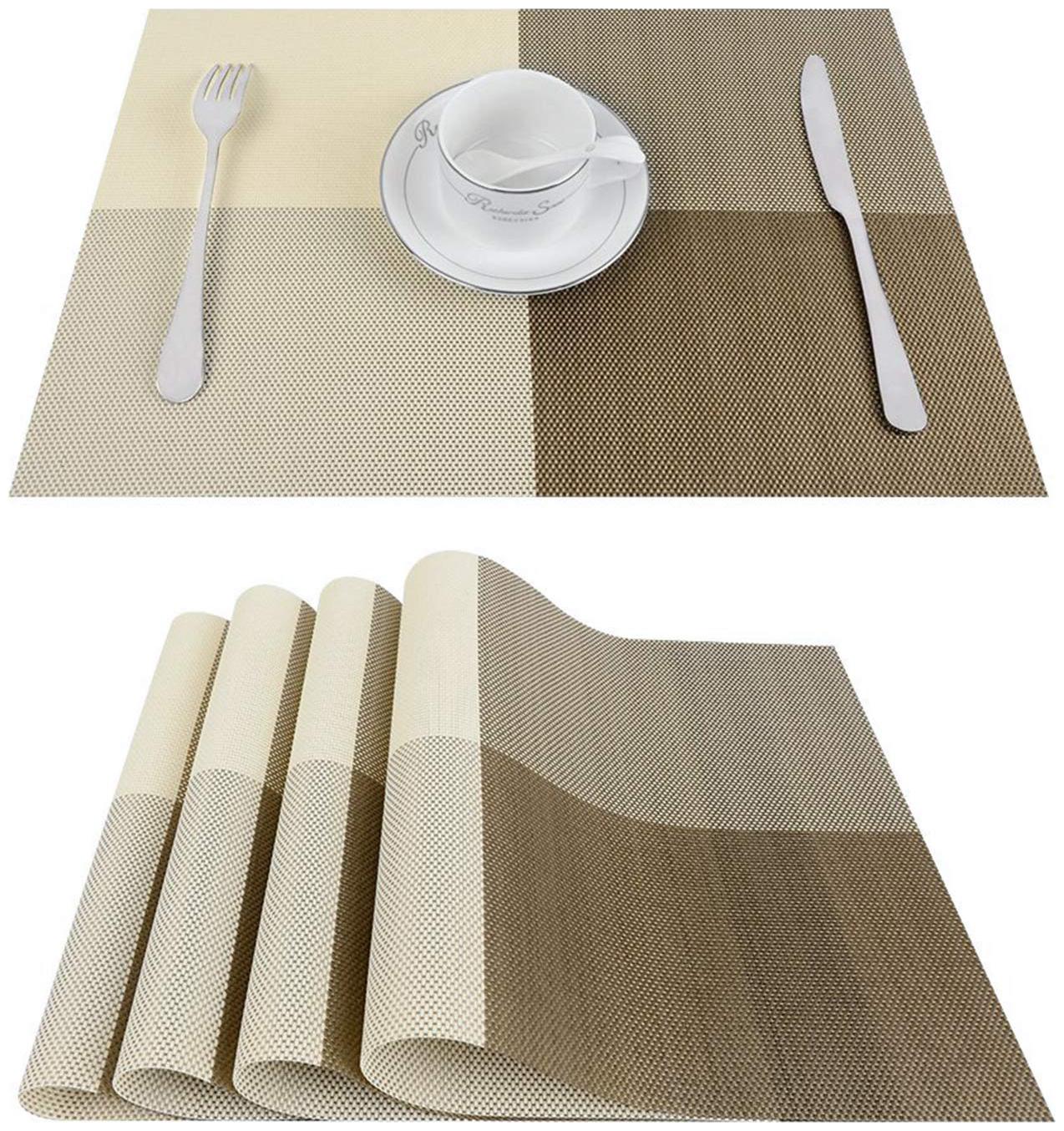 Lushomes Coffee Waterproof PVC Placemats in Reusable PVC bag (33 x 45 cms Pack of 6)
Lushomes Coffee Waterproof PVC Placemats in Reusable PVC bag (33 x 45 cms Pack of 6)