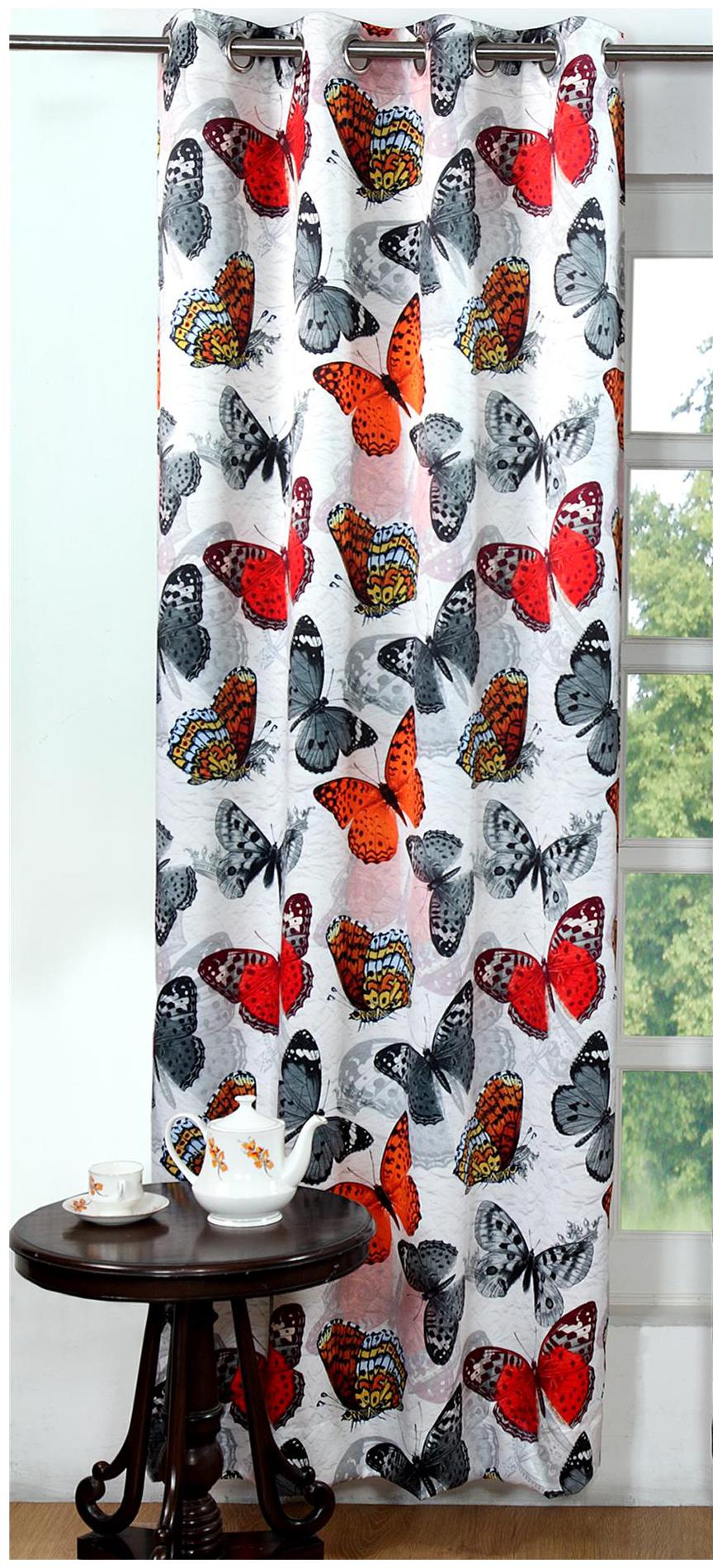 Lushomes Digitally Printed Graffiti Butterfly Polyester Blackout Curtains for Long Doors (Single pc)
Lushomes Digitally Printed Graffiti Butterfly Polyester Blackout Curtains for Long Doors (Single pc)