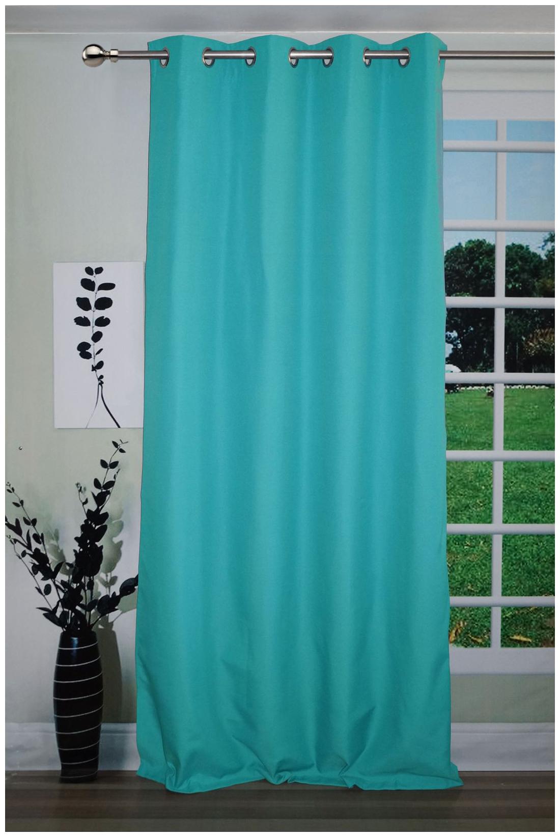 Lushomes Turquoise Water Repellent Frankfurt Matty Door Curtain with 8 metal eyelets tie back (Single pc pack)
Lushomes Turquoise Water Repellent Frankfurt Matty Door Curtain with 8 metal eyelets tie back (Single pc pack)