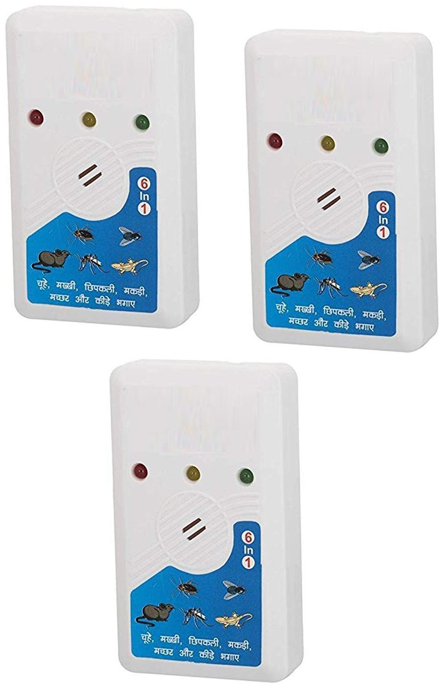 Marketon 6 in 1 Peston Insect and Pest Killer Cum Electric Health Care System (Assorted Color) Set of 3
Marketon 6 in 1 Peston Insect and Pest Killer Cum Electric Health Care System (Assorted Color) Set of 3