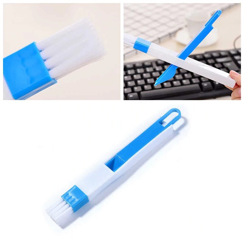 Marketwala 2 in 1 Multipurpose Window Door Keyboard Groove Corner Cleaning Brush Cleaner Dustpan (Pack of 1)
Marketwala 2 in 1 Multipurpose Window Door Keyboard Groove Corner Cleaning Brush Cleaner Dustpan (Pack of 1)