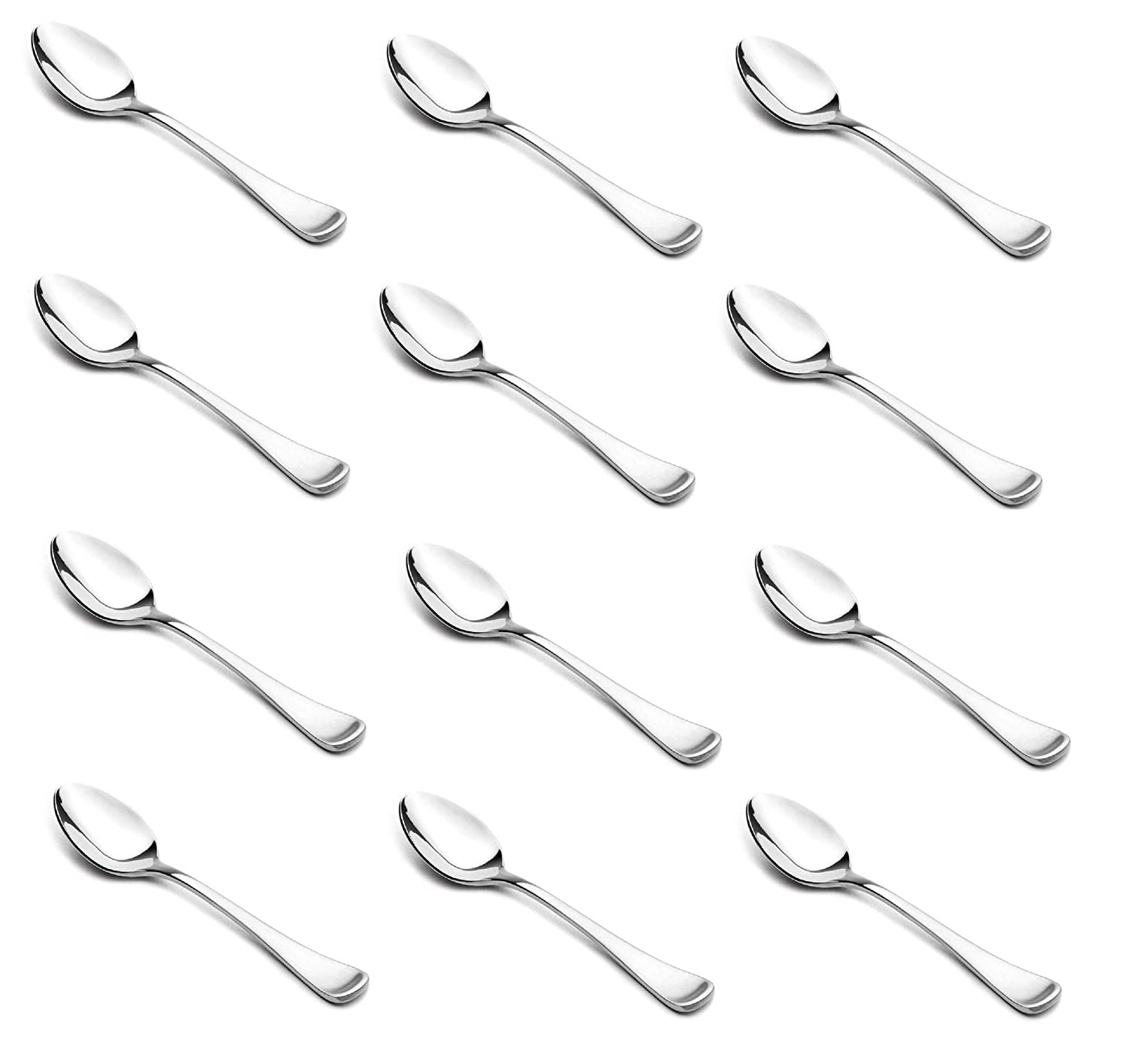 Marwall Stainless Steel Royal Tea Spoon Set (Length 140mm Thickness 2 mm)) - Set of 12 pcs
Marwall Stainless Steel Royal Tea Spoon Set (Length 140mm Thickness 2 mm)) - Set of 12 pcs