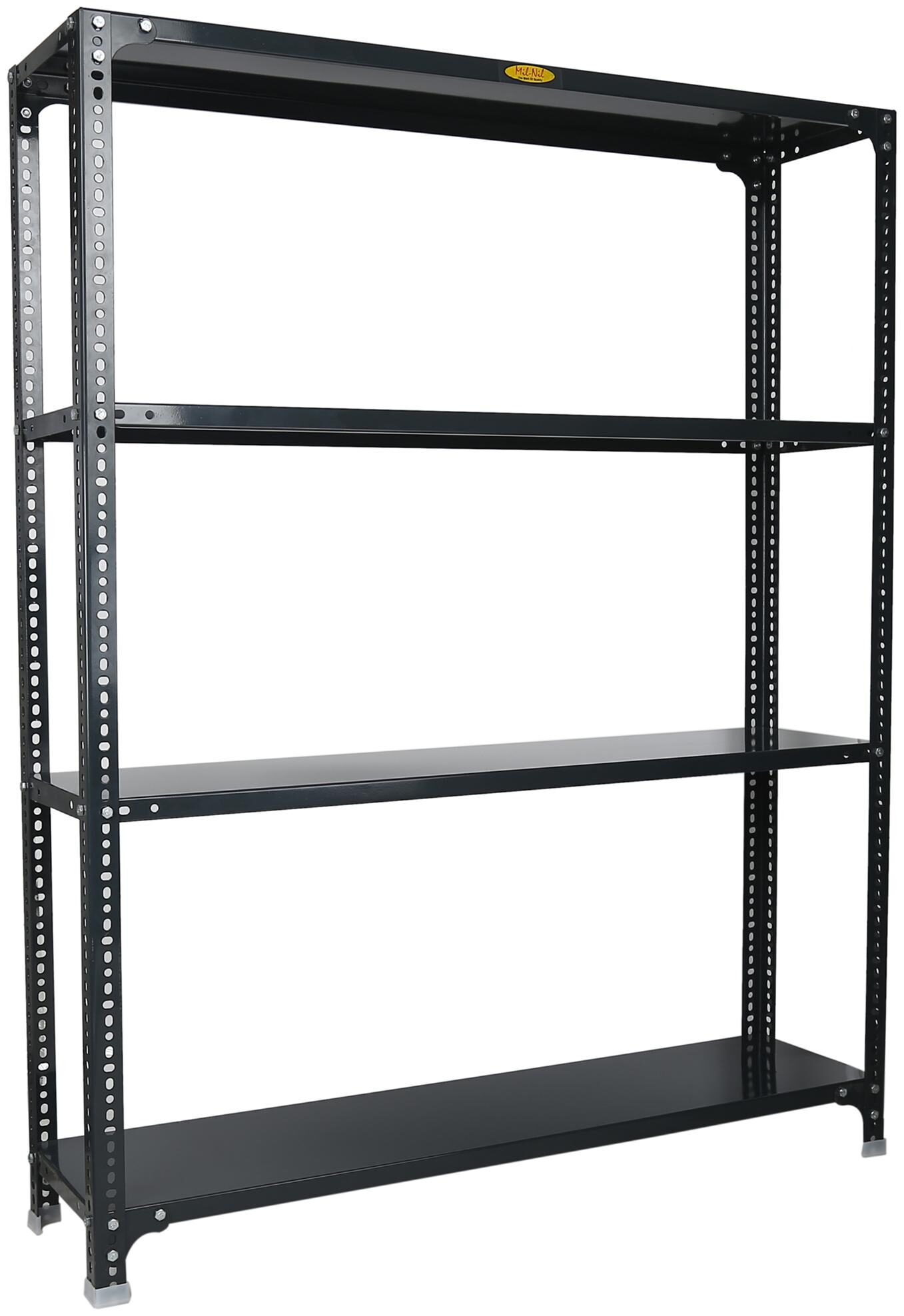 Mil-Nil Prime CRC Sheet 4 Shelf Multipurpose Slotted Angle Rack 60 x 47 x 12 Inch 18 Gauge (Grey)
Mil-Nil Prime CRC Sheet 4 Shelf Multipurpose Slotted Angle Rack 60 x 47 x 12 Inch 18 Gauge (Grey)