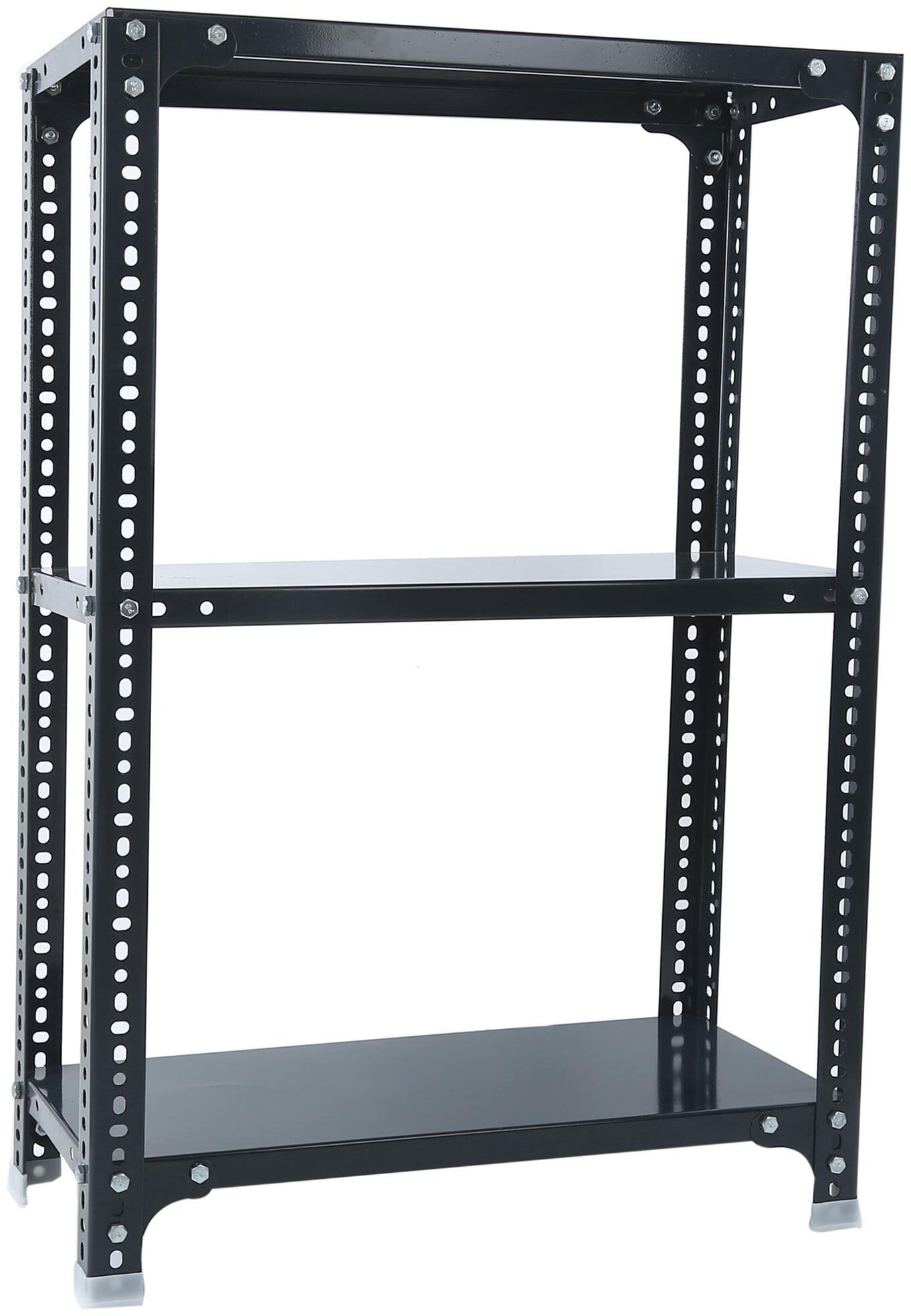 Mil-Nil Prime CRC Sheet 3 Shelf Multipurpose Slotted Angle Rack 36 x 24 x 12 Inch (Grey)
Mil-Nil Prime CRC Sheet 3 Shelf Multipurpose Slotted Angle Rack 36 x 24 x 12 Inch (Grey)
