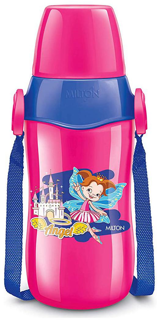 Milton Steel Whizz 600 Insulated Inner Steel Hot or Cold Water Bottle for Kids 520 ml Pink
Milton Steel Whizz 600 Insulated Inner Steel Hot or Cold Water Bottle for Kids 520 ml Pink