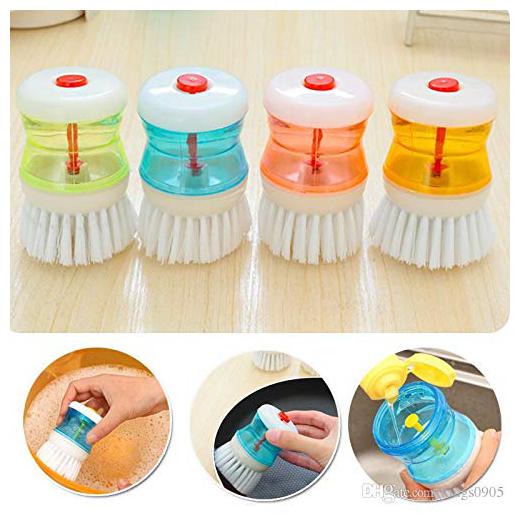 Mixoma Magic Cleaning Brush with Liquid Soap Dispenser Assorted Colors (Set of 4Pcs)
Mixoma Magic Cleaning Brush with Liquid Soap Dispenser Assorted Colors (Set of 4Pcs)
