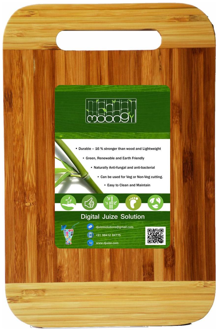 Moongil Cutting and Chopping Bamboo Wood board best for vegetable and meat cutting-Two color with Handle
Moongil Cutting and Chopping Bamboo Wood board best for vegetable and meat cutting-Two color with Handle
