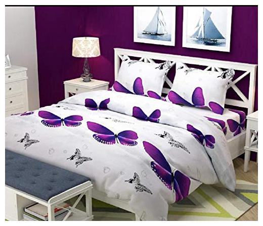 Morado Cotton 3D Printed Double Size Bedsheet 200 TC ( 1 Bedsheet With 2 Pillow Covers White )
Morado Cotton 3D Printed Double Size Bedsheet 200 TC ( 1 Bedsheet With 2 Pillow Covers White )