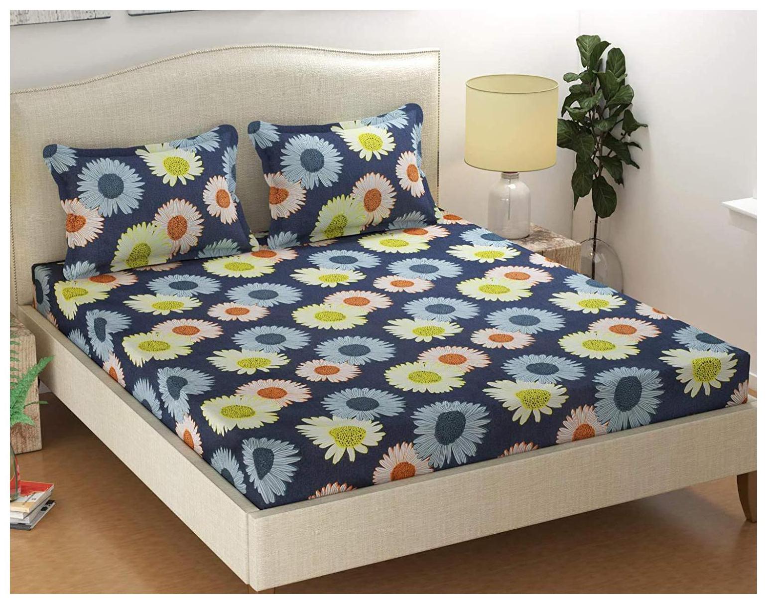 Morado Cotton Floral Double Size Bedsheet 200 TC ( 1 Bedsheet With 2 Pillow Covers Multi )
Morado Cotton Floral Double Size Bedsheet 200 TC ( 1 Bedsheet With 2 Pillow Covers Multi )