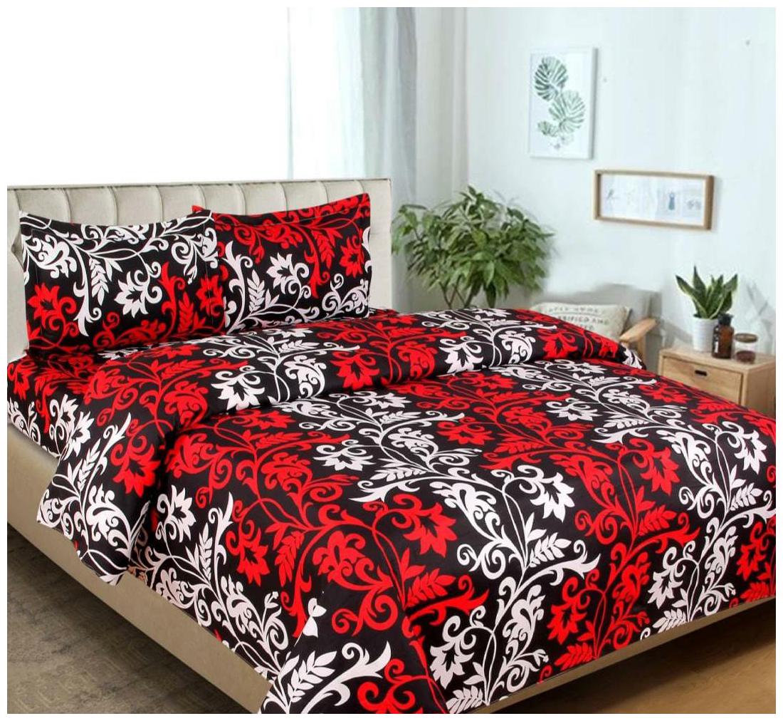Morado Cotton 3D Printed Double Size Bedsheet 144 TC ( 1 Bedsheet With 2 Pillow Covers Multi )
Morado Cotton 3D Printed Double Size Bedsheet 144 TC ( 1 Bedsheet With 2 Pillow Covers Multi )