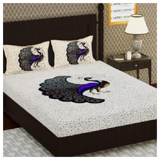 Morado Cotton Printed Double Size Bedsheet 144 TC ( 1 Bedsheet With 2 Pillow Covers White )
Morado Cotton Printed Double Size Bedsheet 144 TC ( 1 Bedsheet With 2 Pillow Covers White )