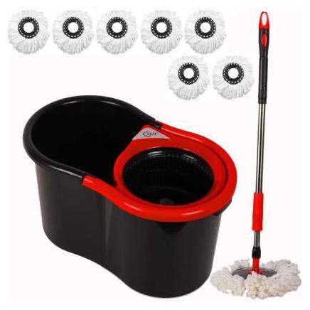 Morado Premium Exculsive High Class Indian Magic Unbreakable Bucket Mop Set (Multicolor) 7 Microfiber
Morado Premium Exculsive High Class Indian Magic Unbreakable Bucket Mop Set (Multicolor) 7 Microfiber