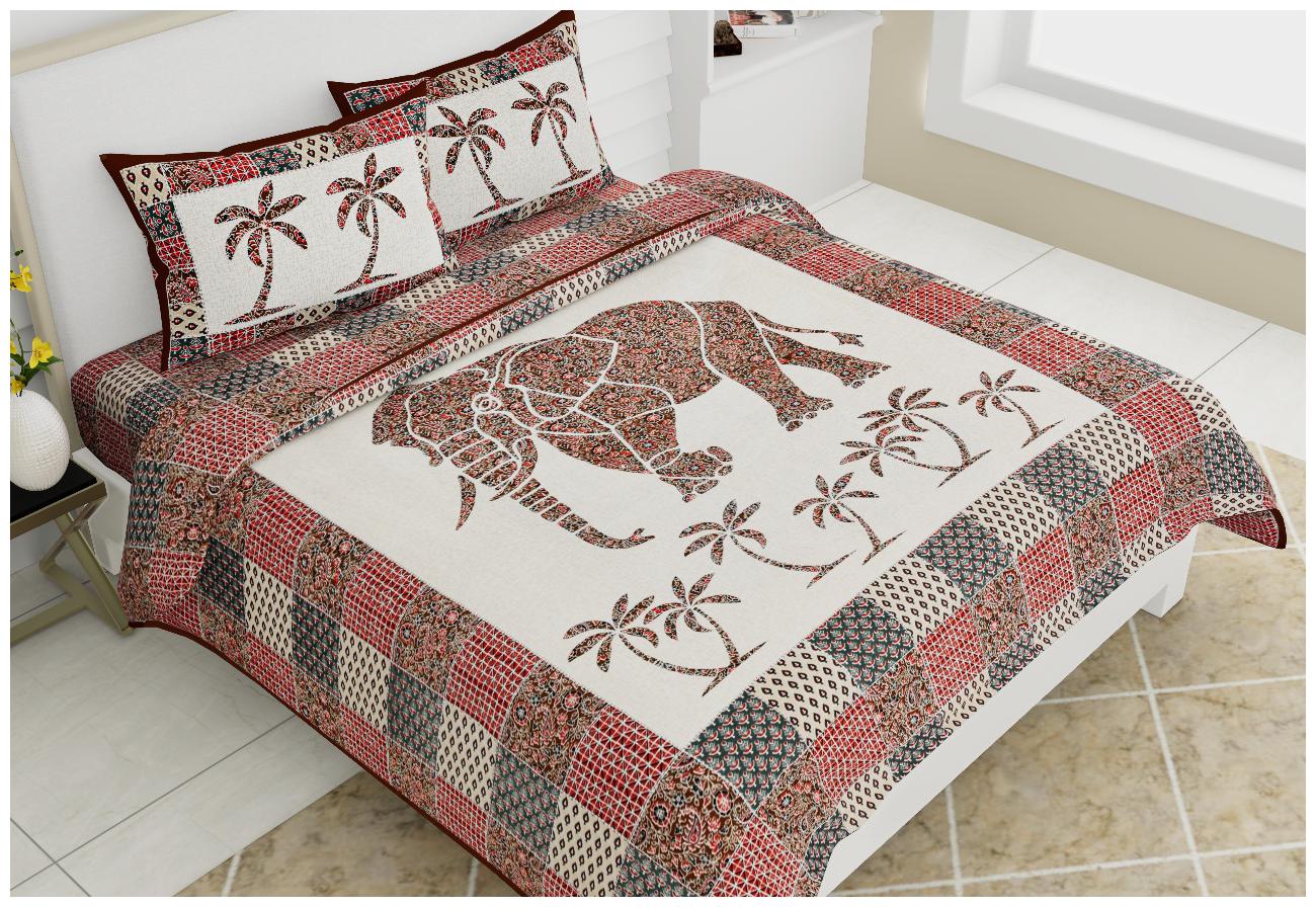 Morado Cotton Printed Double Size Bedsheet 144 TC ( 1 Bedsheet With 2 Pillow Covers Multi )
Morado Cotton Printed Double Size Bedsheet 144 TC ( 1 Bedsheet With 2 Pillow Covers Multi )