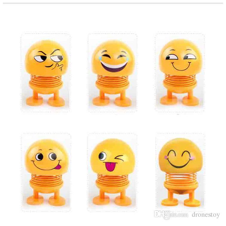 Ms Trading Company 6 Pcs Smile Emoji Doll Car Ornament Mini Shaking Head (Yellow)
Ms Trading Company 6 Pcs Smile Emoji Doll Car Ornament Mini Shaking Head (Yellow)