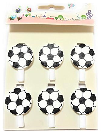 Nyrwana Cute Postcard Clothes Photo Paper Peg Pin Clothespin Wooden FootBall Clips 6 pcs
Nyrwana Cute Postcard Clothes Photo Paper Peg Pin Clothespin Wooden FootBall Clips 6 pcs