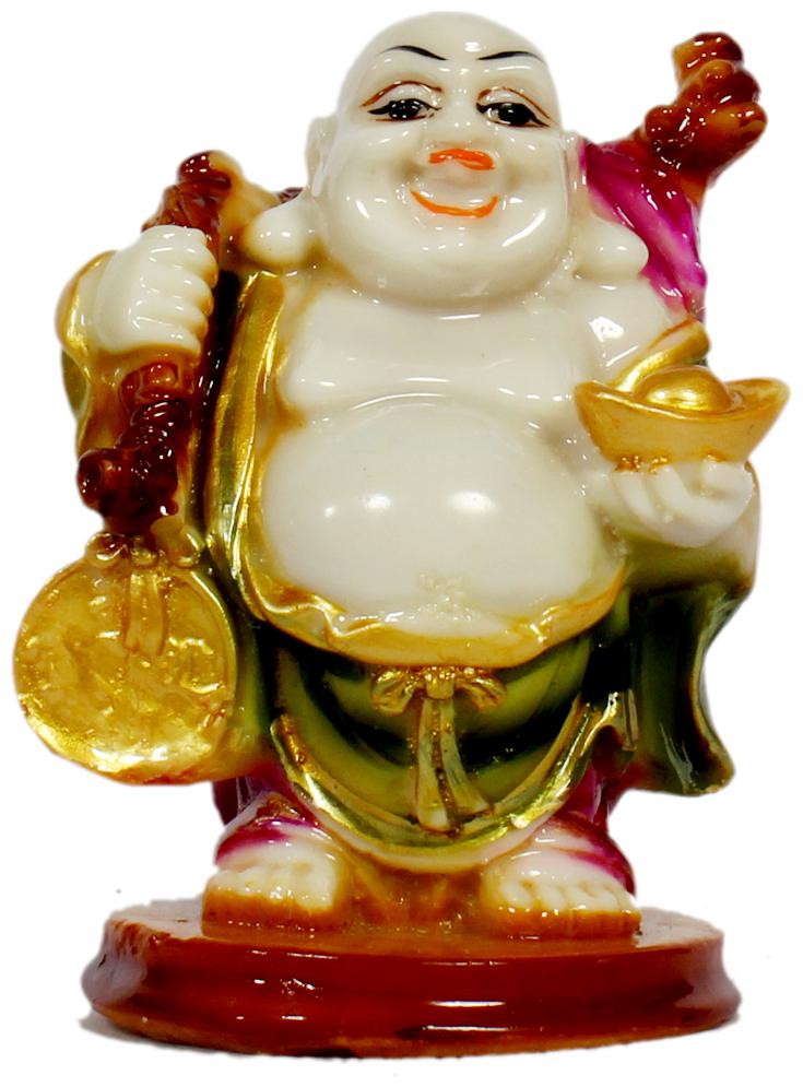 Oanik Holding Money Coin Gold Ingot Small White Laughing Buddha for Health Wealth Prosperity -size(10x7x5cm)
Oanik Holding Money Coin Gold Ingot Small White Laughing Buddha for Health Wealth Prosperity -size(10x7x5cm)
