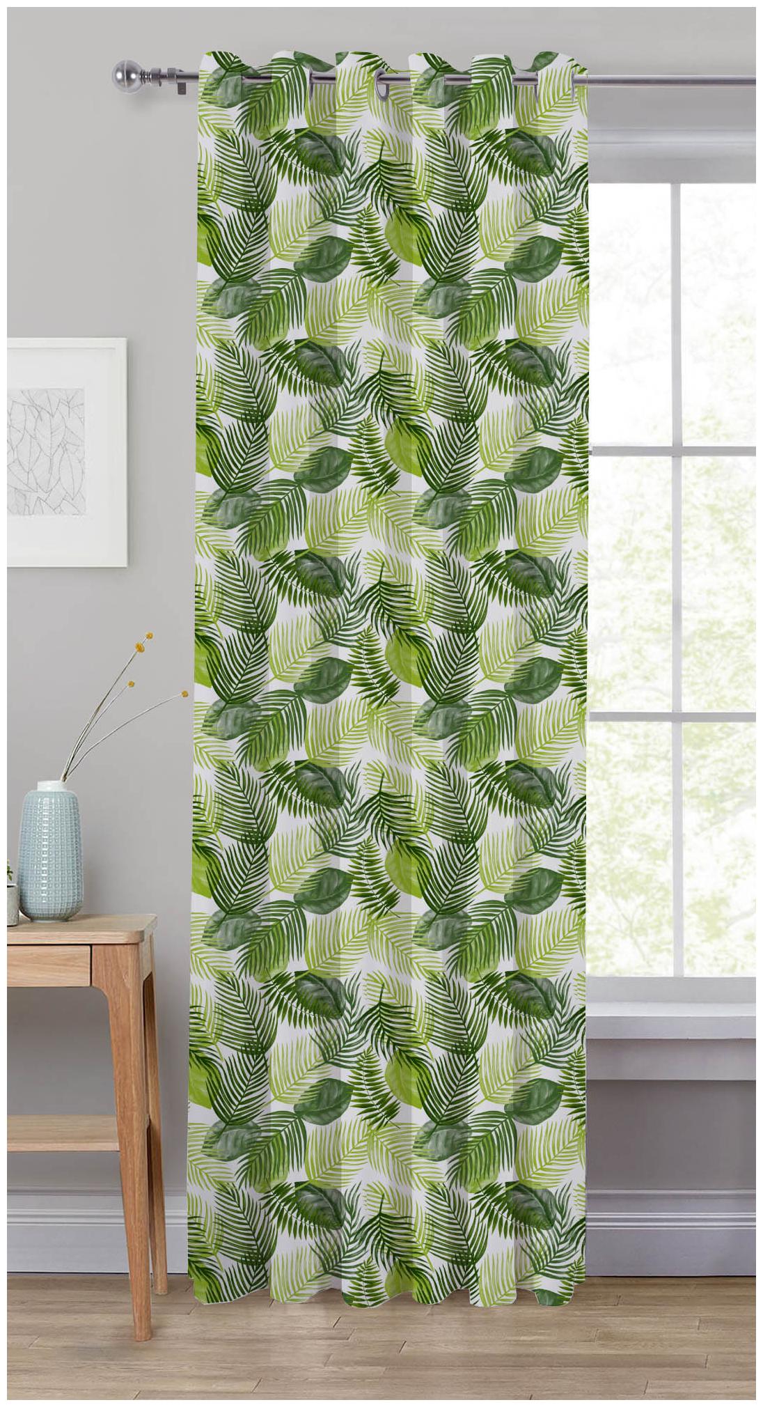 Oasis Hometex Cotton Long Door Semi Transparent Green Regular Curtain ( Eyelet Closure Leaves )
Oasis Hometex Cotton Long Door Semi Transparent Green Regular Curtain ( Eyelet Closure Leaves )