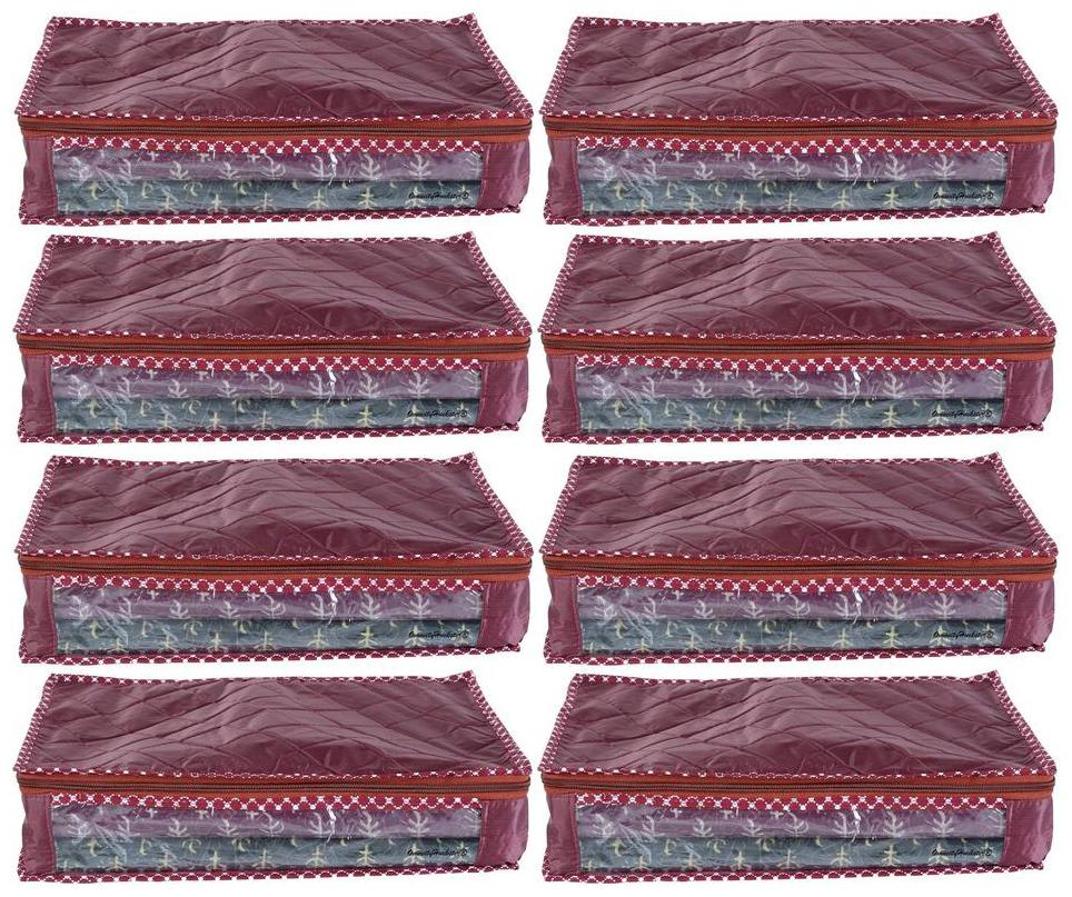 OmneityHuckster Multipurpose Parachute Petticoat Cover Bag Garment cover Gift organisers Pack of 8 (Maroon)
OmneityHuckster Multipurpose Parachute Petticoat Cover Bag Garment cover Gift organisers Pack of 8 (Maroon)