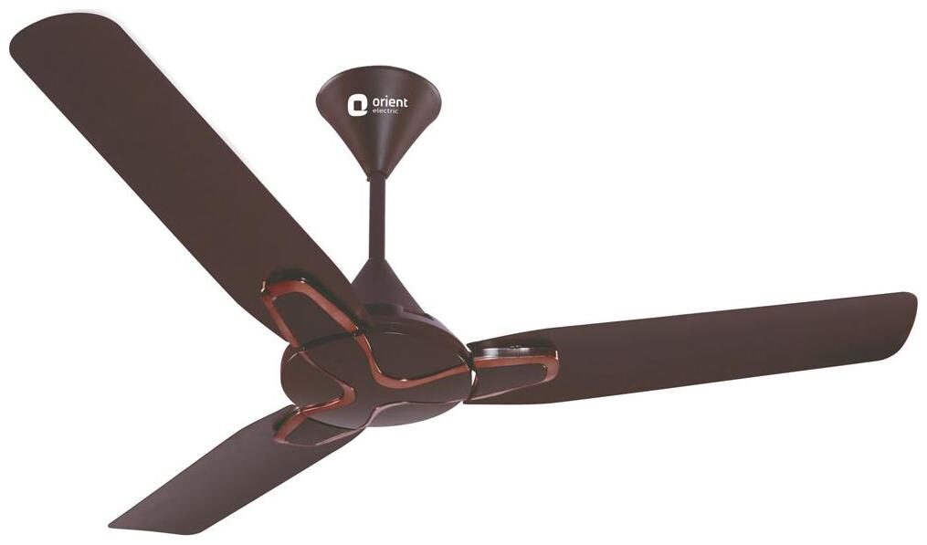 Orient Electric Jazz 1200 mm Decorative Ceiling Fan ( Bronze Pack of 1 ) 
Orient Electric Jazz 1200 mm Decorative Ceiling Fan ( Bronze Pack of 1 )