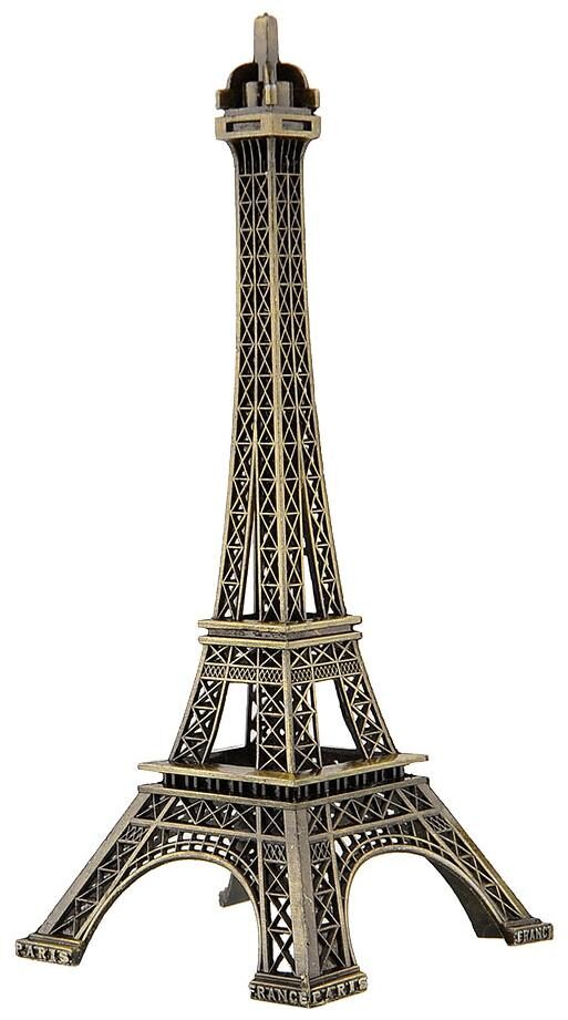 P S Retail Metal Eiffel Tower Model Miniature-Home Decoration Accessories- 15 cm (1pc Set)
P S Retail Metal Eiffel Tower Model Miniature-Home Decoration Accessories- 15 cm (1pc Set)