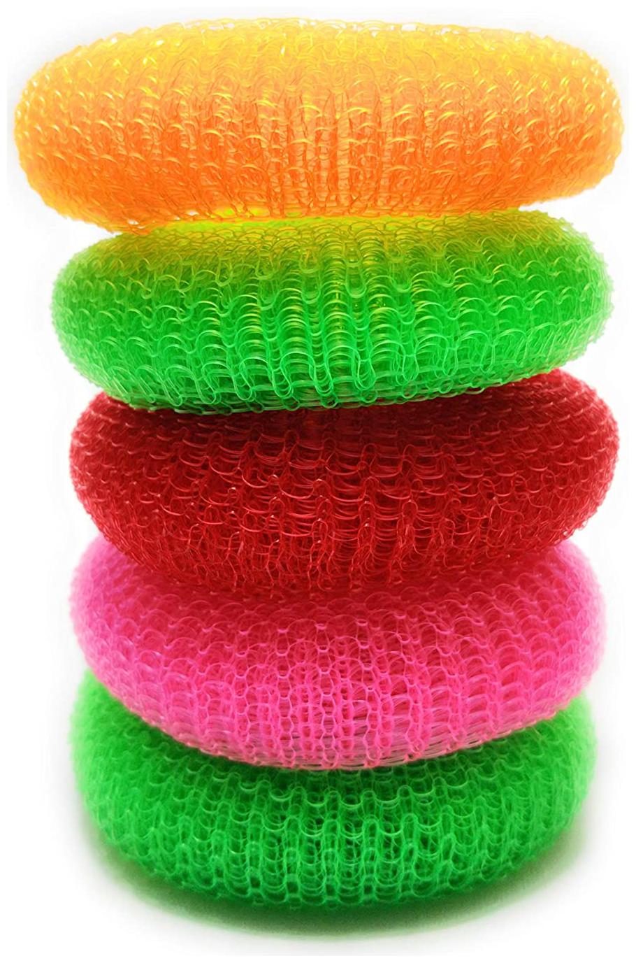 Passion Bazaar Nylon Plastic Sponge Scourer Scrub Foam Pad for Kitchen Dish Utensils Tiles Cleaning (Large Multicolor) - Pack of 6
Passion Bazaar Nylon Plastic Sponge Scourer Scrub Foam Pad for Kitchen Dish Utensils Tiles Cleaning (Large Multicolor) - Pack of 6