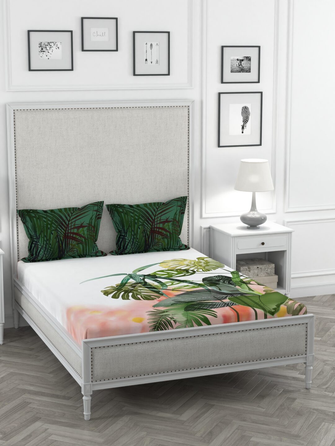 Portico New York Cotton Printed King Size Bedsheet 144 TC ( 1 Bedsheet With 2 Pillow Covers Multi )
Portico New York Cotton Printed King Size Bedsheet 144 TC ( 1 Bedsheet With 2 Pillow Covers Multi )