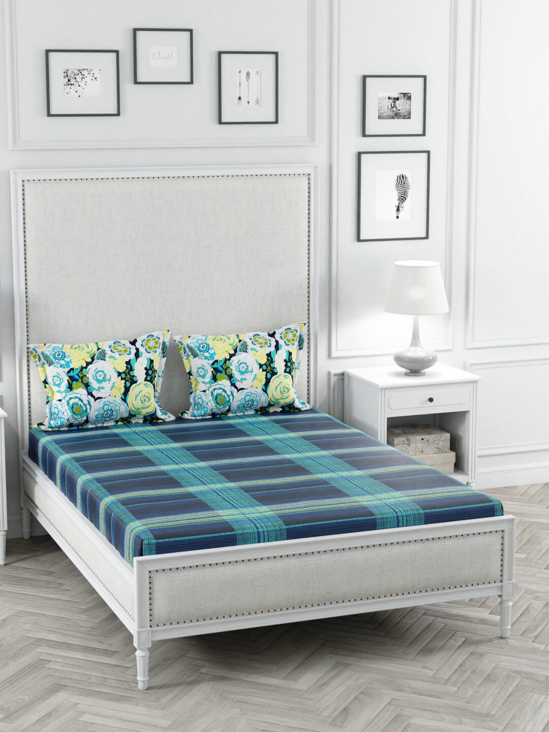 Portico New York Cotton Printed King Size Bedsheet 144 TC ( 1 Bedsheet With 2 Pillow Covers Multi )
Portico New York Cotton Printed King Size Bedsheet 144 TC ( 1 Bedsheet With 2 Pillow Covers Multi )