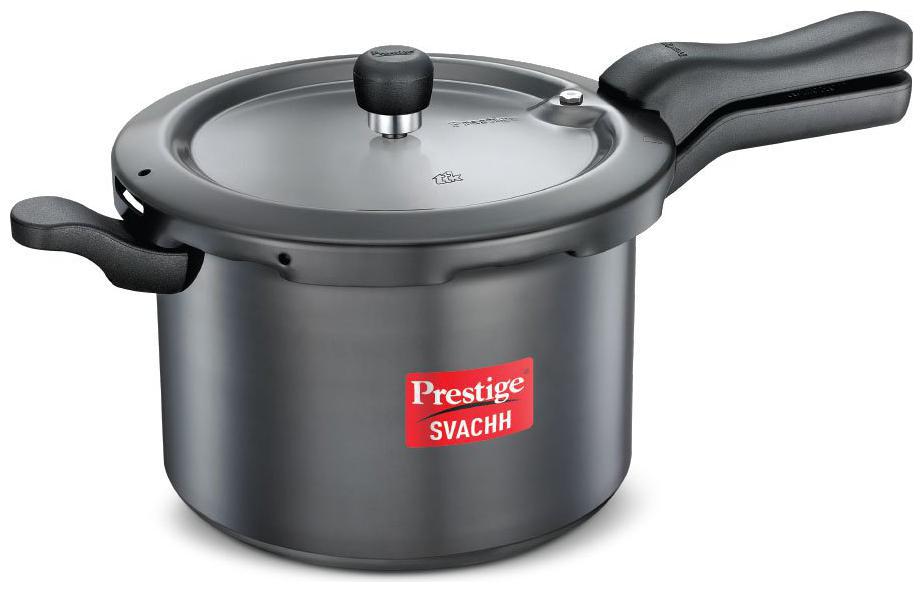 Prestige Hard-Anodized Aluminium 5 L Induction Bottom Outer Lid Pressure Cooker - Set of 1 ISI Certified
Prestige Hard-Anodized Aluminium 5 L Induction Bottom Outer Lid Pressure Cooker - Set of 1 ISI Certified