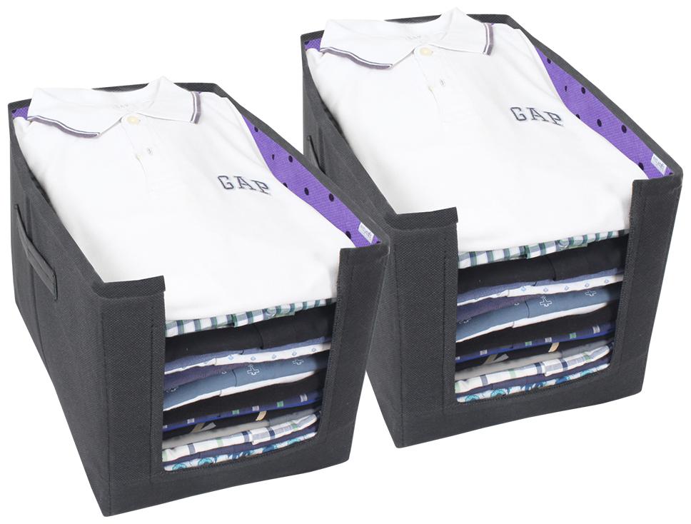 PrettyKrafts Shirt Stacker Closet Organizer - Shirts and Clothing Organizer - Exile (Set of 2 ) - Purple
PrettyKrafts Shirt Stacker Closet Organizer - Shirts and Clothing Organizer - Exile (Set of 2 ) - Purple