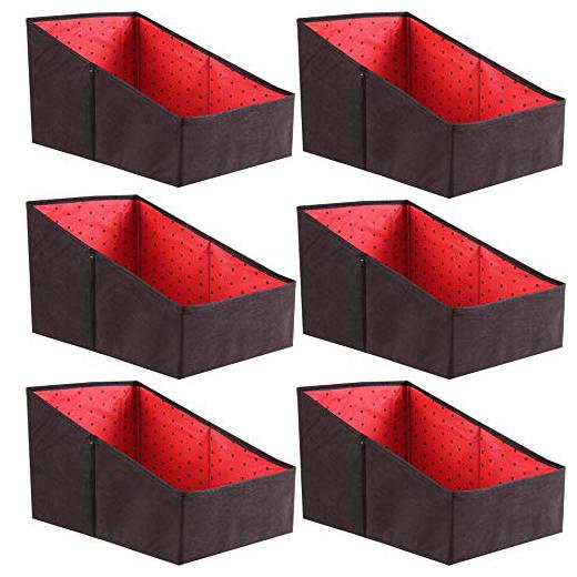 PrettyKrafts Shirt Stacker Set of 6- Closet Organizer - Shirts and Clothing Organizer - Rimples Red
PrettyKrafts Shirt Stacker Set of 6- Closet Organizer - Shirts and Clothing Organizer - Rimples Red