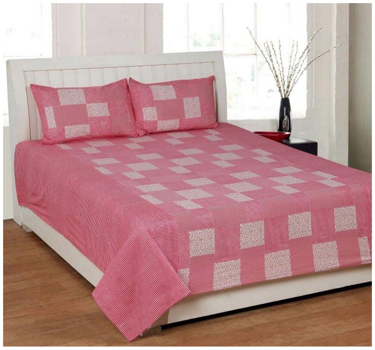 Profit blitz Cotton Floral Double Size Bedsheet 166 TC ( 1 Bedsheet With 2 Pillow Covers Pink )
Profit blitz Cotton Floral Double Size Bedsheet 166 TC ( 1 Bedsheet With 2 Pillow Covers Pink )