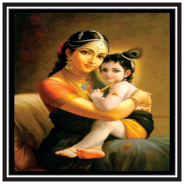 Purvani Attractive Of Baby Or Bal Krishna With Maiya Yashoda Size -12 in x 12 in Multicolour
Purvani Attractive Of Baby Or Bal Krishna With Maiya Yashoda Size -12 in x 12 in Multicolour