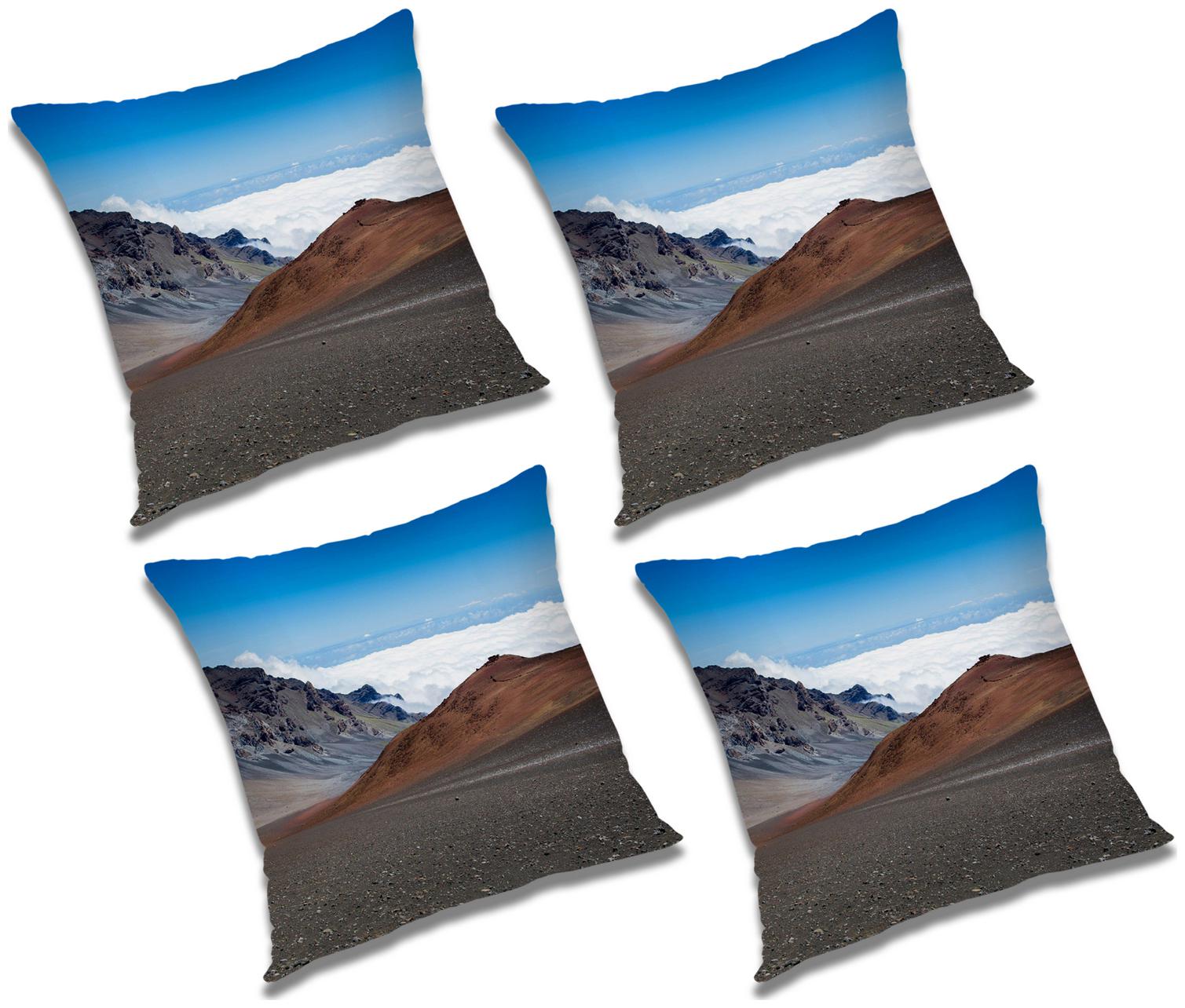 RADANYA Printed Cushion Cover with Filler (Set of 4) 12X12 inch 
RADANYA Printed Cushion Cover with Filler (Set of 4) 12X12 inch