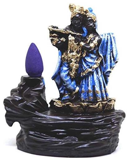 Radhakrishana ji Smoke Fountain Incense Burner Lord Radhakrishanaji Smoke Backflow Cone Incense Holder
Radhakrishana ji Smoke Fountain Incense Burner Lord Radhakrishanaji Smoke Backflow Cone Incense Holder