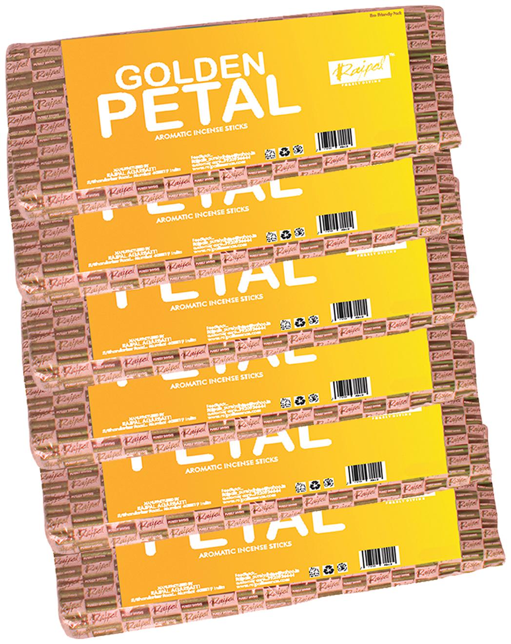 Rajpal Golden Petal Golden Natural Perfumed Incense Fragrance Aromatic Incense Stick (50Gram)
Rajpal Golden Petal Golden Natural Perfumed Incense Fragrance Aromatic Incense Stick (50Gram)