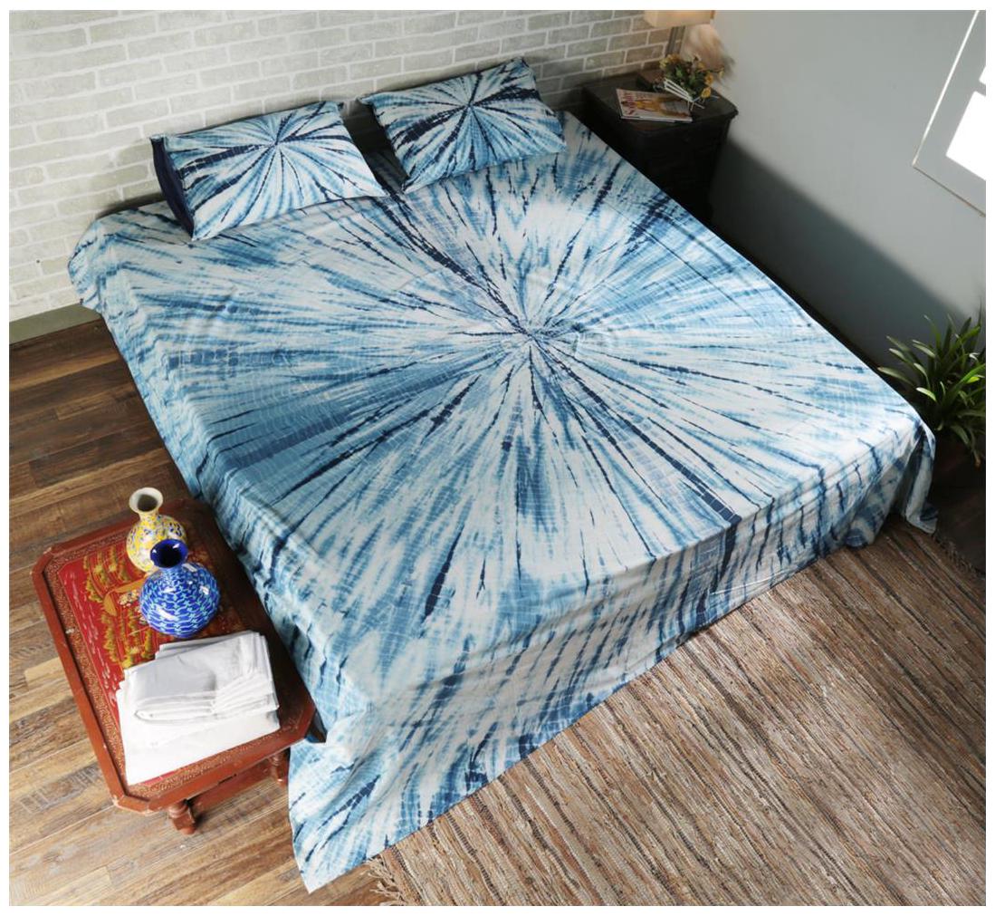 Rajrang Cotton Abstract Double Size Bedsheet 104 TC ( 1 Bedsheet With 2 Pillow Covers Blue )
Rajrang Cotton Abstract Double Size Bedsheet 104 TC ( 1 Bedsheet With 2 Pillow Covers Blue )