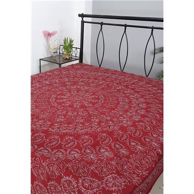 Rajrang Cotton Printed Double Size Bedsheet 104 TC ( 1 Bedsheet With 2 Pillow Covers Maroon )
Rajrang Cotton Printed Double Size Bedsheet 104 TC ( 1 Bedsheet With 2 Pillow Covers Maroon )