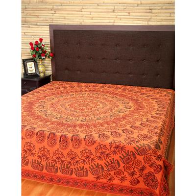 Rajrang Cotton Printed Double Size Bedsheet 104 TC ( 1 Bedsheet With 2 Pillow Covers Orange )
Rajrang Cotton Printed Double Size Bedsheet 104 TC ( 1 Bedsheet With 2 Pillow Covers Orange )