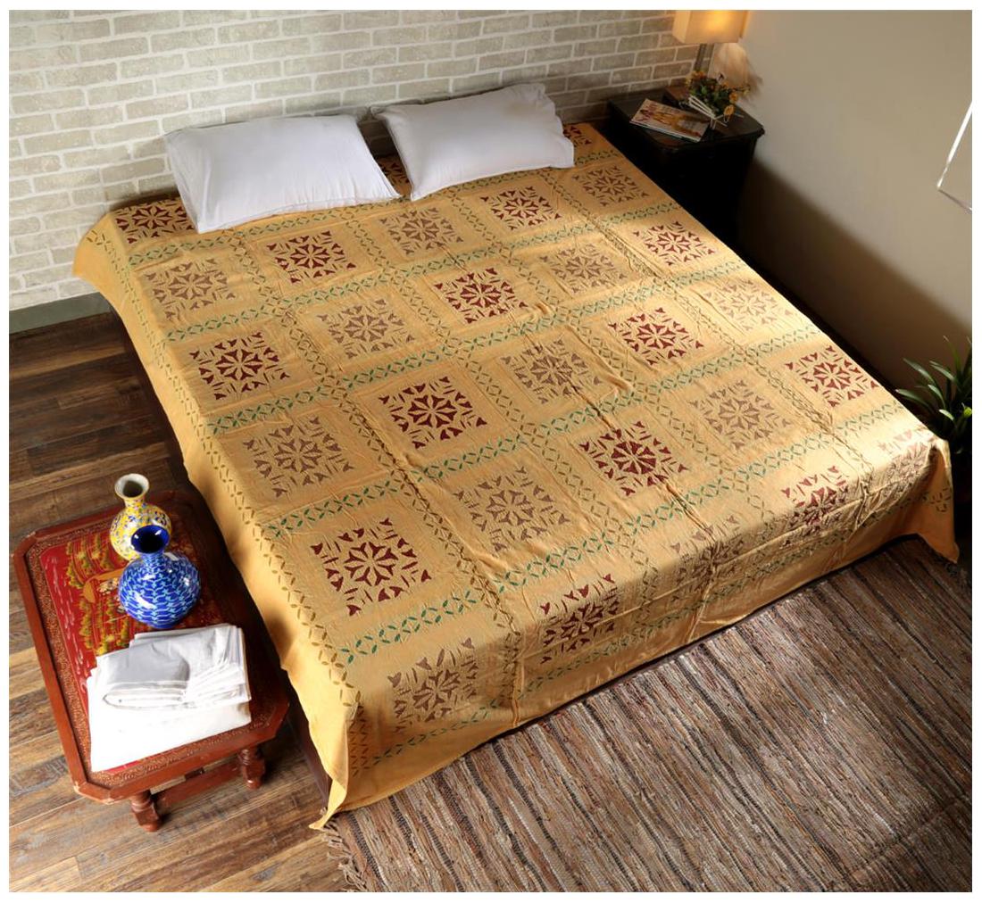 Rajrang Cotton Abstract Double Size Bedsheet 104 TC ( 1 Bedsheet With 2 Pillow Covers Yellow )
Rajrang Cotton Abstract Double Size Bedsheet 104 TC ( 1 Bedsheet With 2 Pillow Covers Yellow )