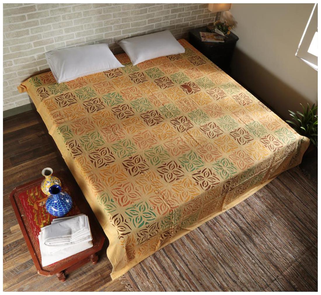 Rajrang Cotton Abstract Double Size Bedsheet 104 TC ( 1 Bedsheet With 2 Pillow Covers Yellow )
Rajrang Cotton Abstract Double Size Bedsheet 104 TC ( 1 Bedsheet With 2 Pillow Covers Yellow )