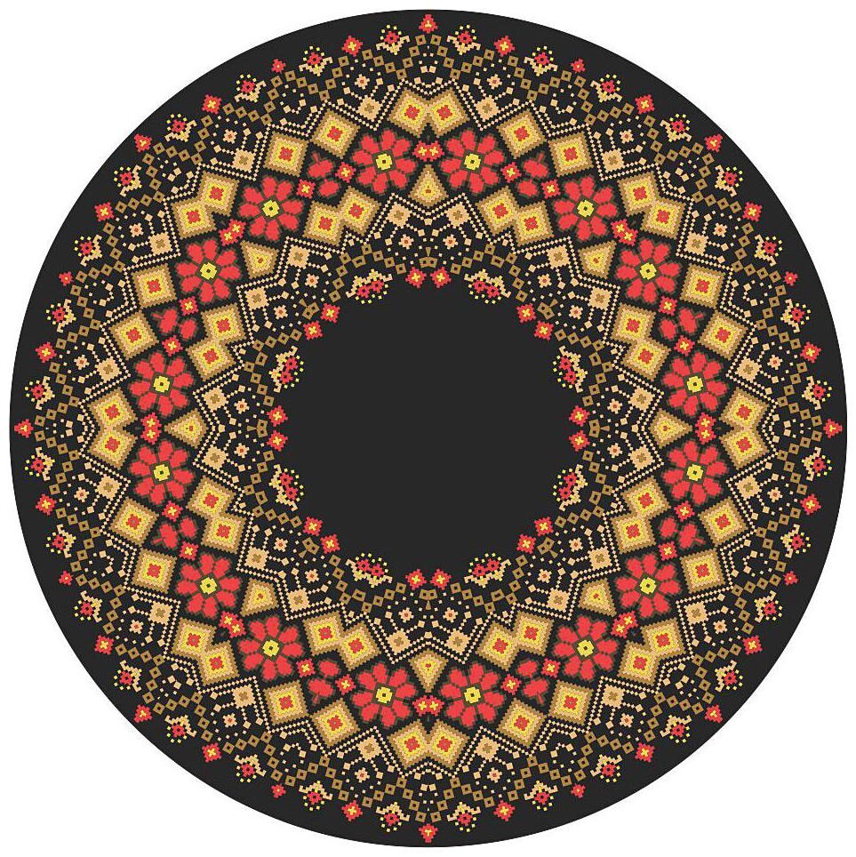 Rangoli Sticker (Dot Rangoli rangoli Surface Covering Area 60 96 cm (24 inch) x 60 96 cm (24 inch))
Rangoli Sticker (Dot Rangoli rangoli Surface Covering Area 60 96 cm (24 inch) x 60 96 cm (24 inch))