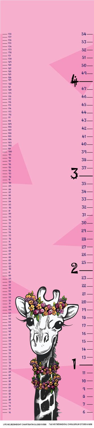 Right Concepts Advt Polyester Height Growth Chart Wall Hanger for Kids Room (Pink 12 X 54 Inches)
Right Concepts Advt Polyester Height Growth Chart Wall Hanger for Kids Room (Pink 12 X 54 Inches)