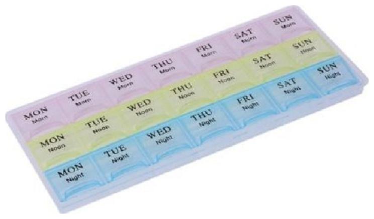 Right Traders 7 Days Tablet Pill Box Holder Medicine Storage Organizer Case
Right Traders 7 Days Tablet Pill Box Holder Medicine Storage Organizer Case